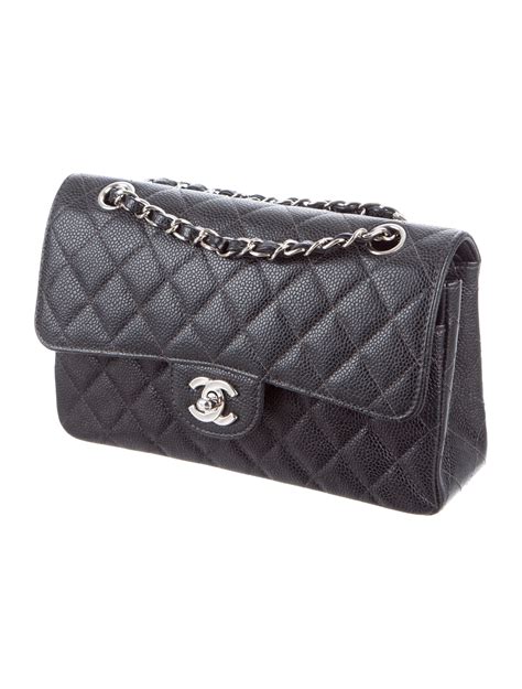 chanel classic flap bag caviar leather|Chanel Classic Flap Bag: How Much Is It & Is It Worth It.